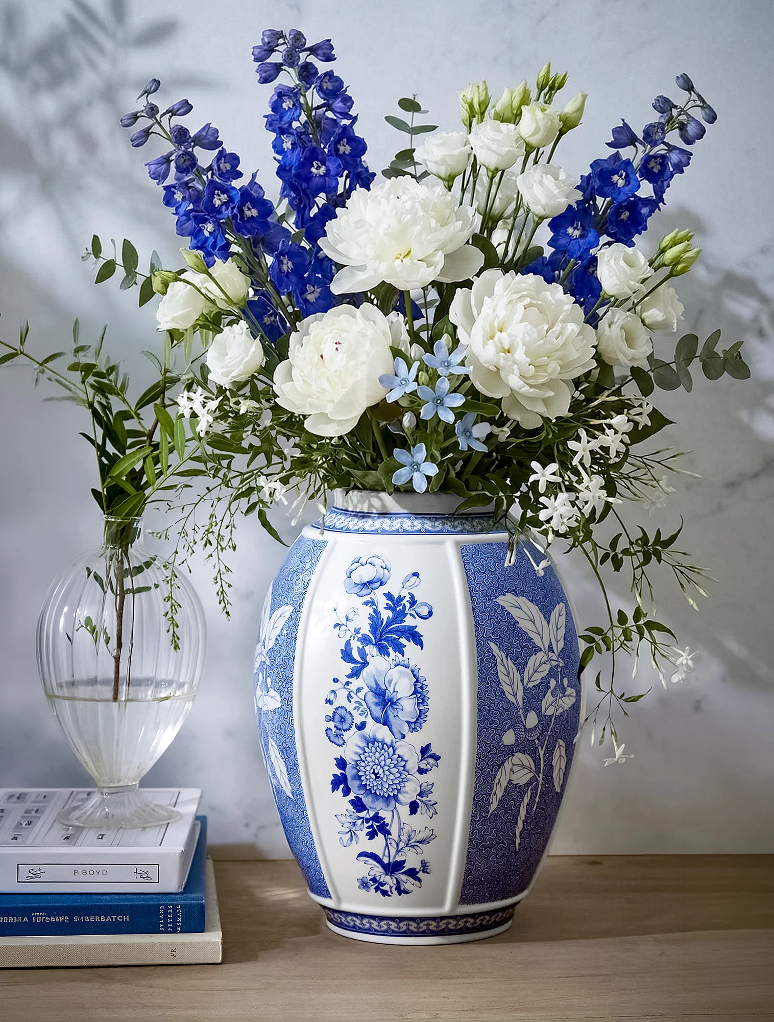 Ваза Blue Italian, 25,5 см