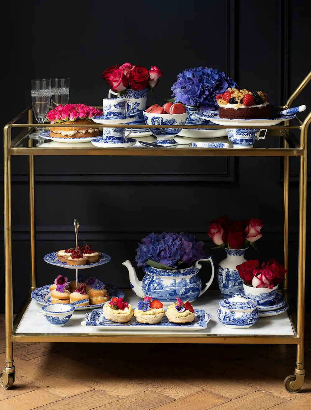 Этажерка Blue Italian, 27 см