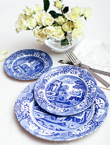 Закусочная тарелка Blue Italian, 19 см