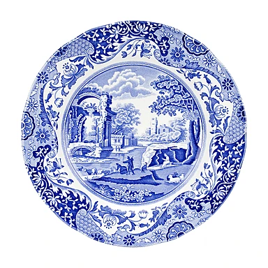 Закусочная тарелка Blue Italian, 23 см