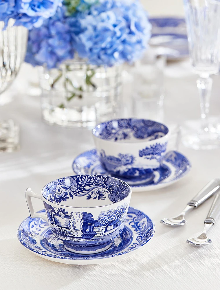 Чайная пара Blue Italian, 280 мл от Spode