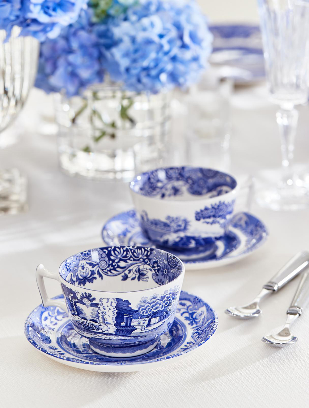 Чайная пара Blue Italian, 280 мл от Spode