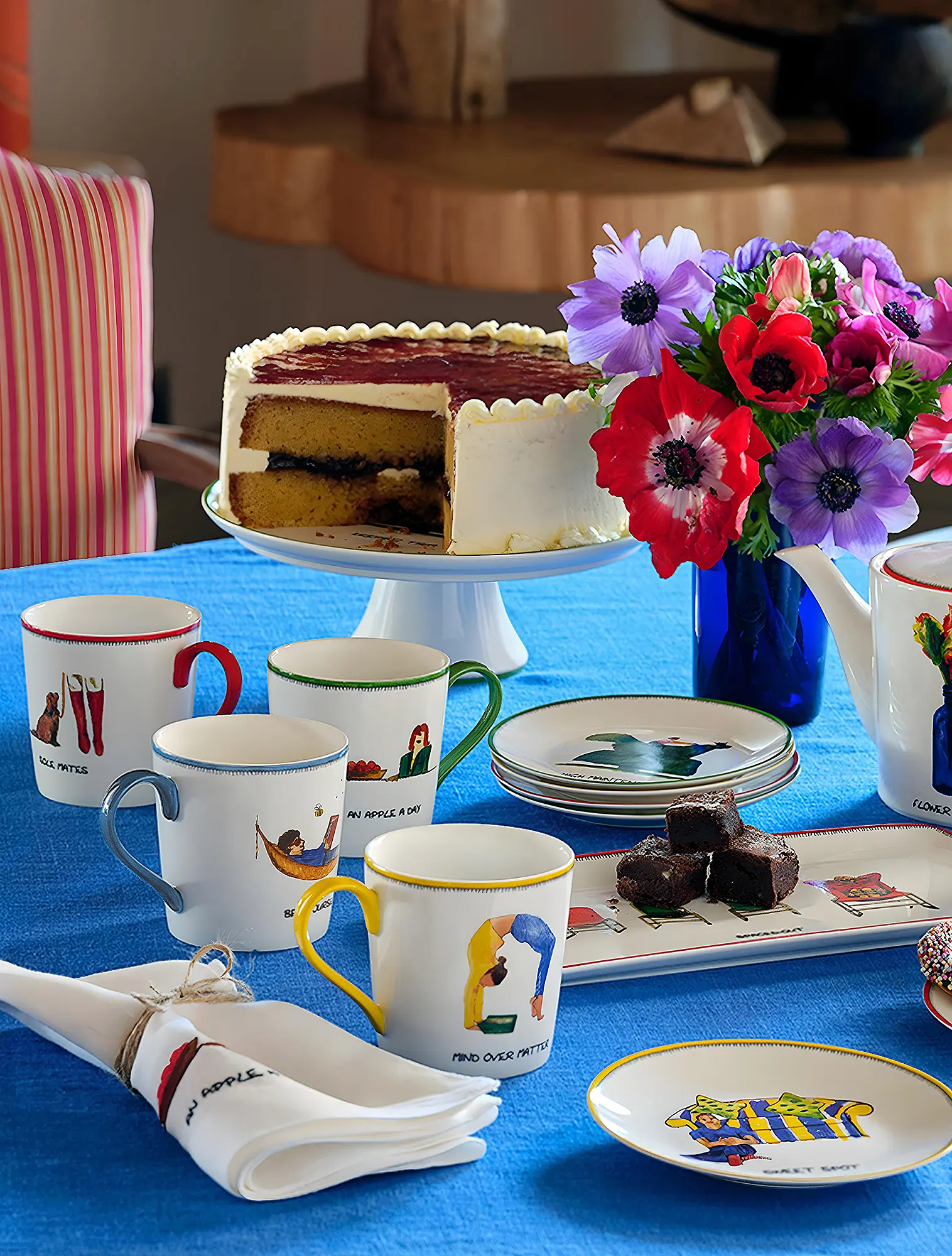 Кружка Kit Kemp Doodles, 340 мл