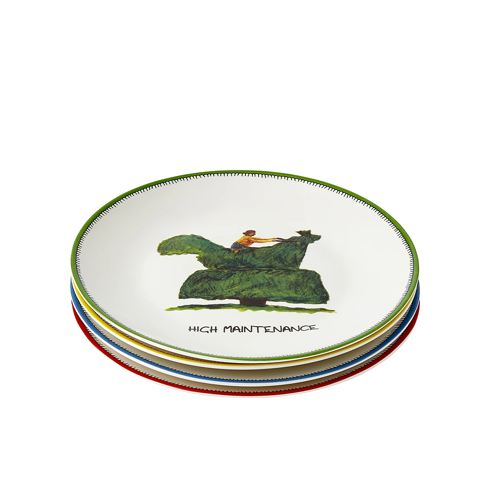 Набор из 4 пирожковых тарелок Kit Kemp Doodles, 15,5 см от Spode