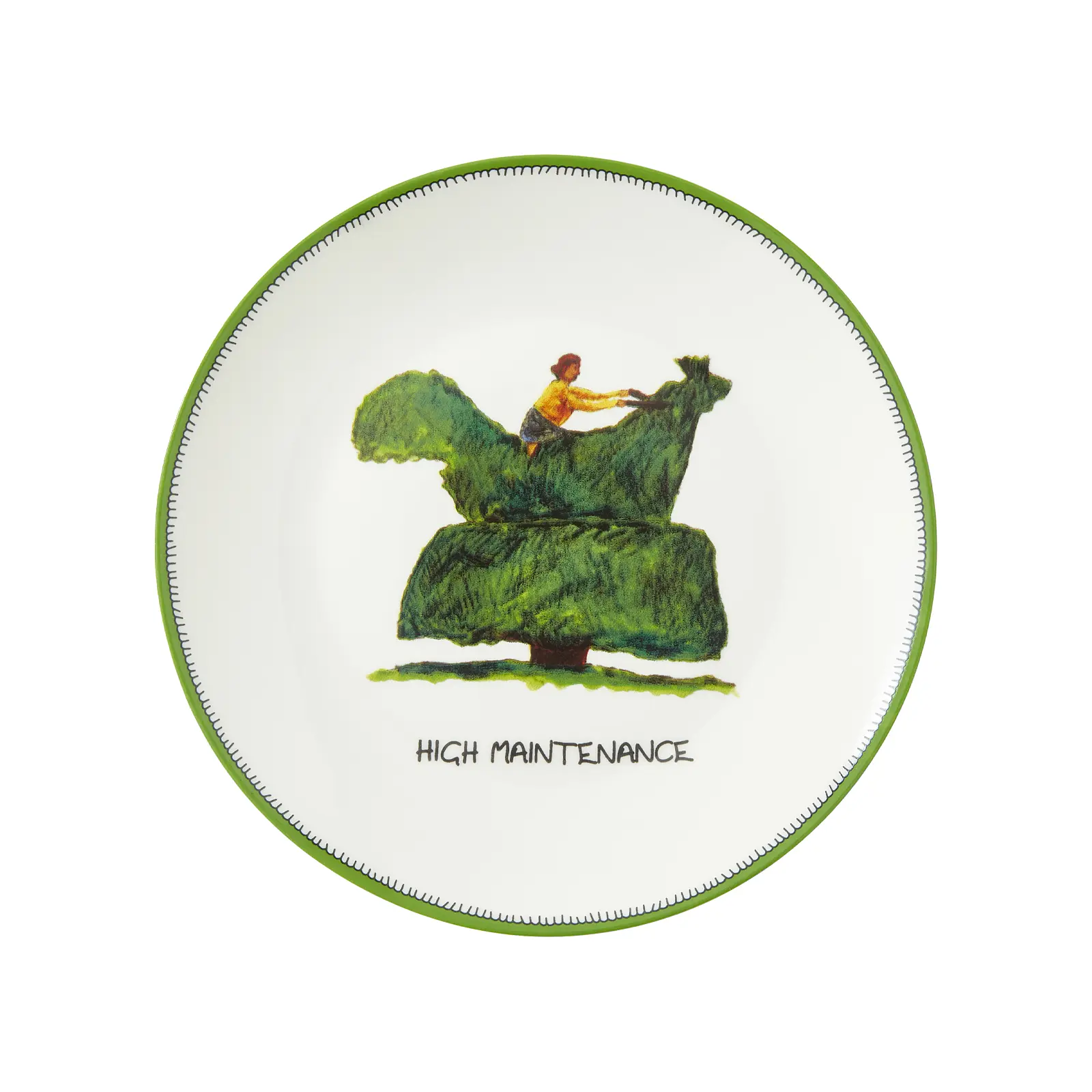 Набор из 4 пирожковых тарелок Kit Kemp Doodles, 15,5 см