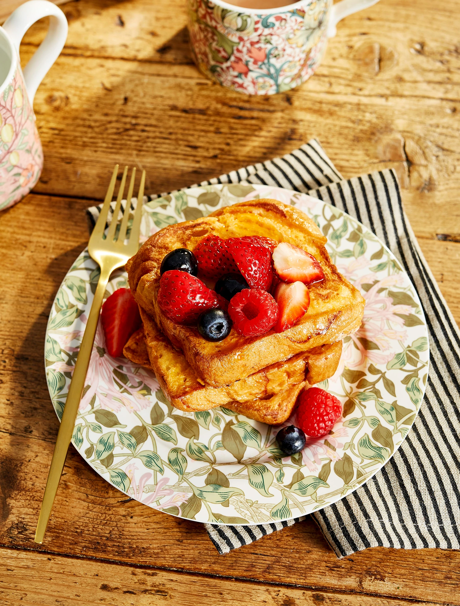 Набор из 4 закусочных тарелок Morris & Co, 20,5 см