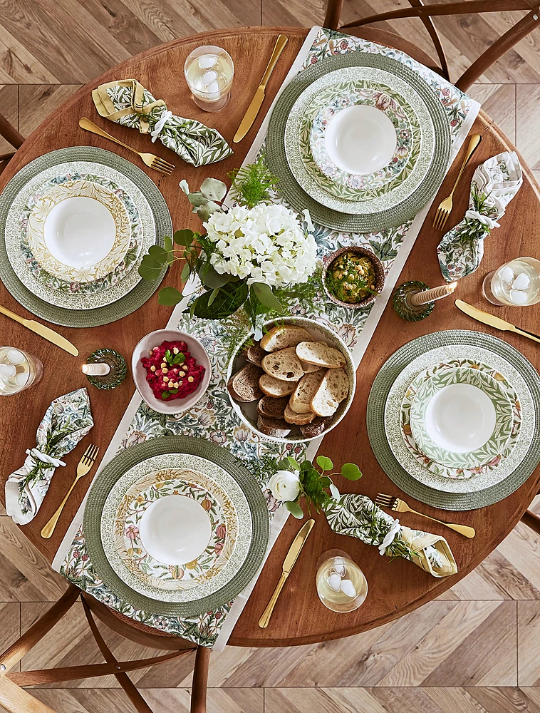 Набор из 4 закусочных тарелок Morris & Co, 23 см от Spode