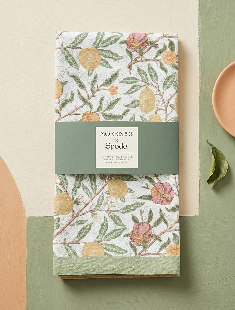Набор из 2 кухонных полотенец Morris & Co, 45x64 см от Spode
