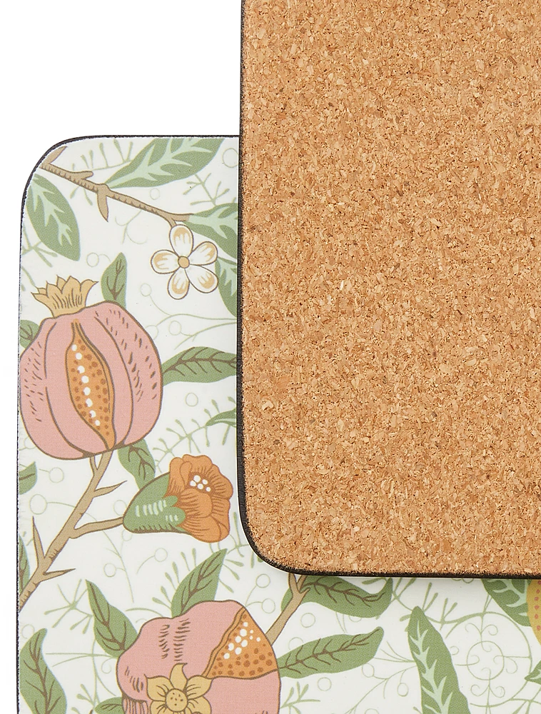 Набор из 6 подставок под стаканы и кружки Morris & Co, 10х10 см от Spode