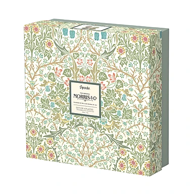 Набор из 4 закусочных тарелок Morris & Co, 20,5 см