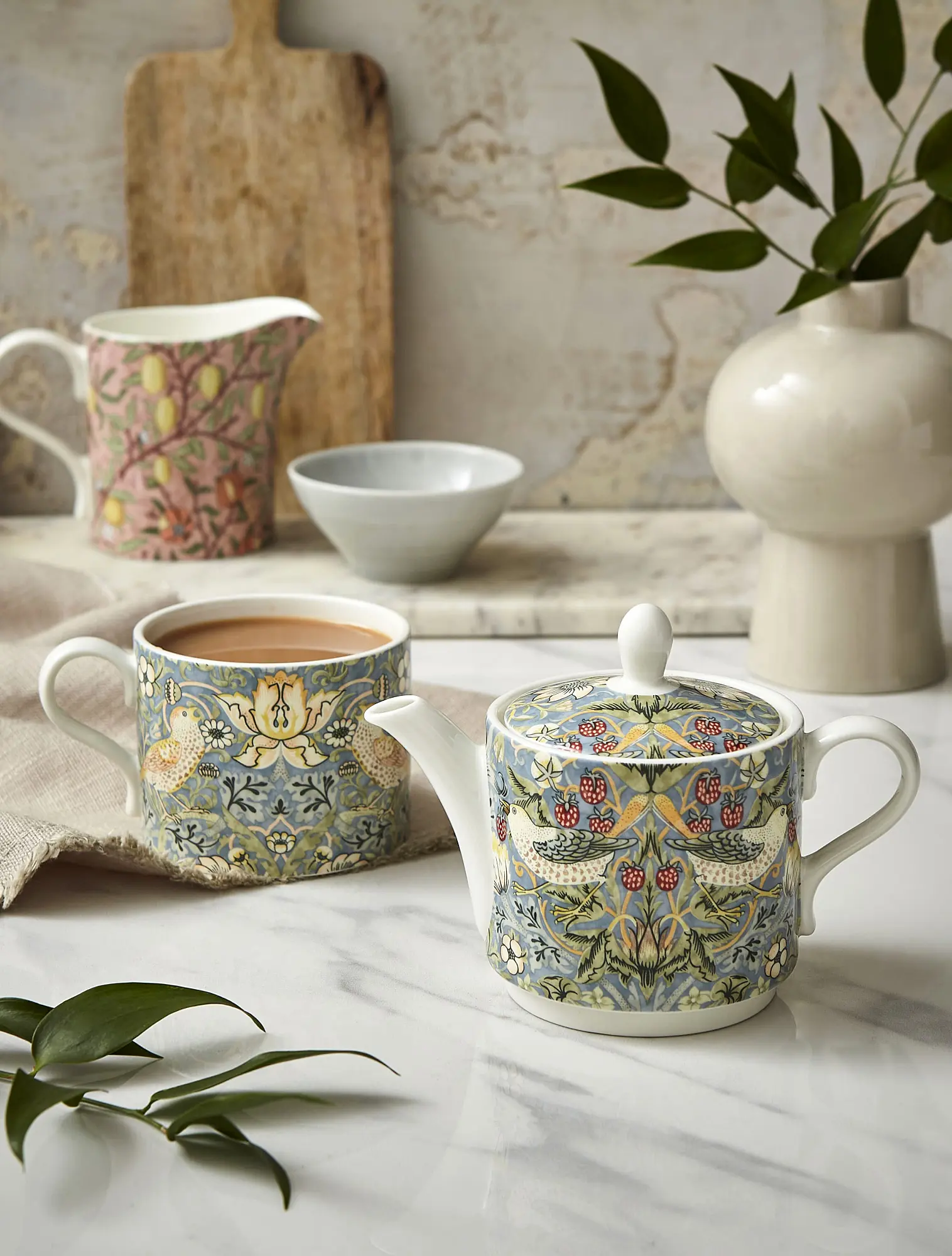 Чайный набор из 2 предметов Morris & Co