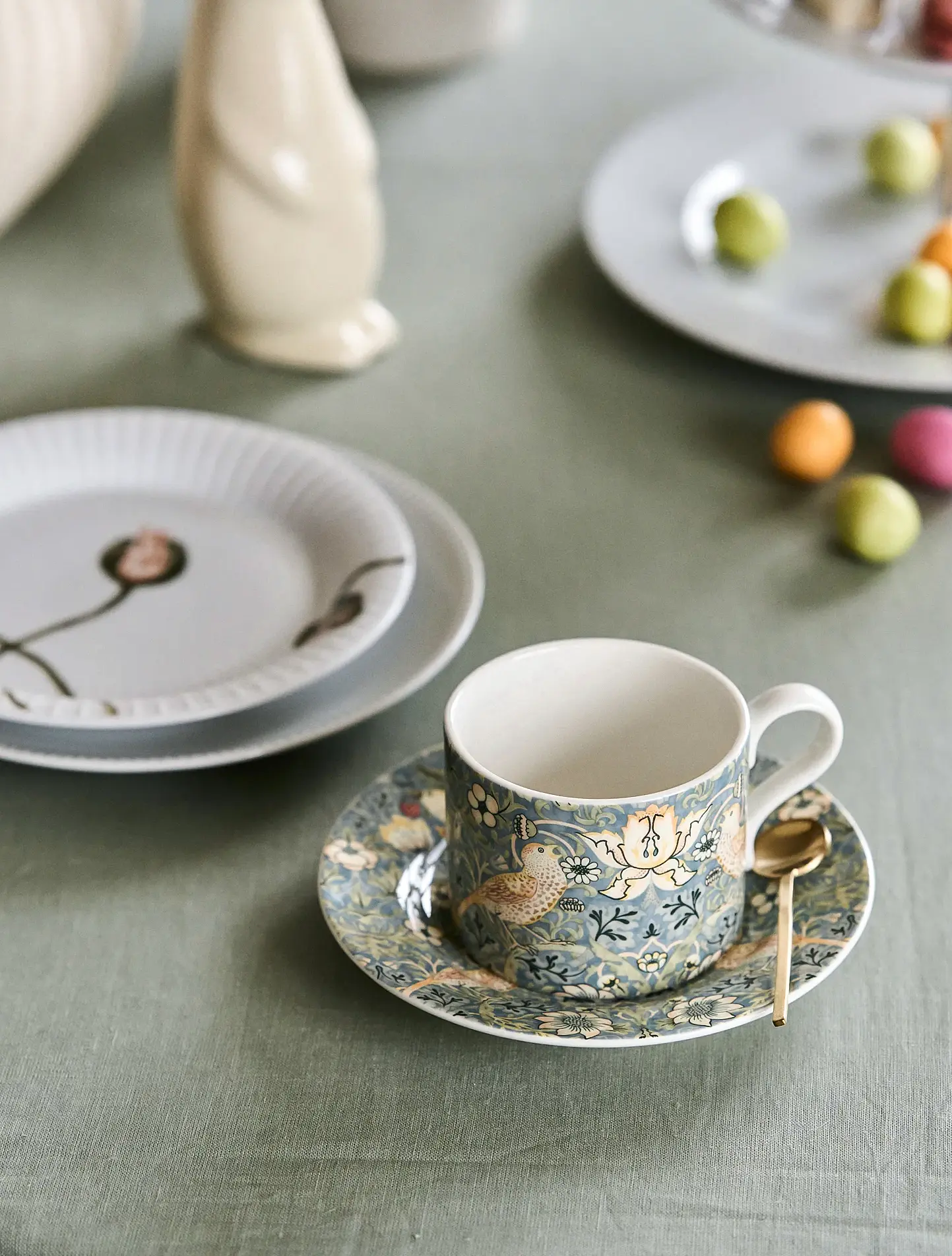 Чайный набор из 2 предметов Morris & Co