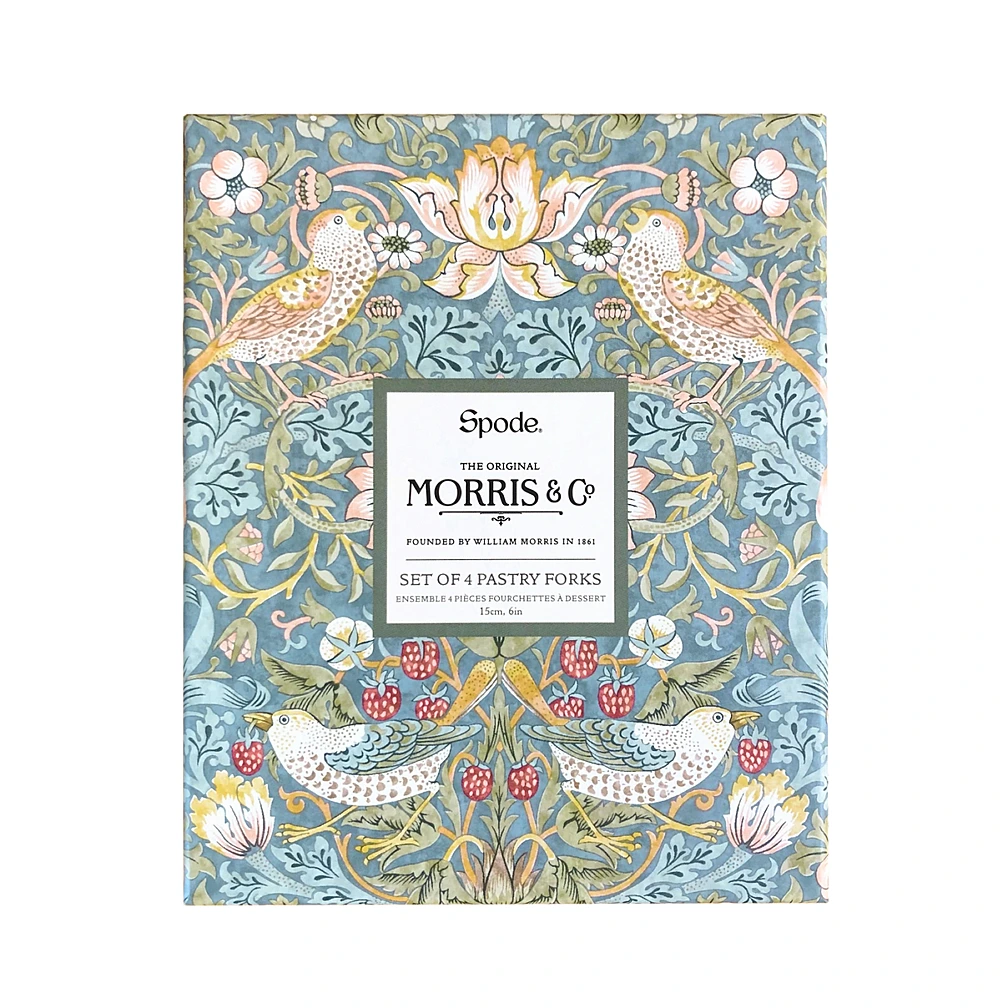 Набор из 4 десертных вилок Morris & Co, 15,5 см от Spode