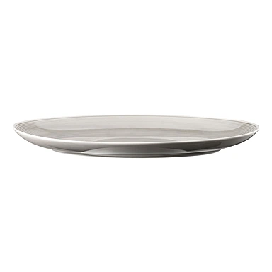 Плоское блюдо Loft Moon Grey, 34 см