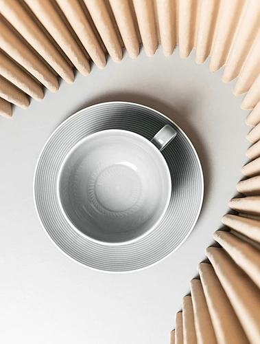 Чайная пара Loft Moon Grey, 320 мл