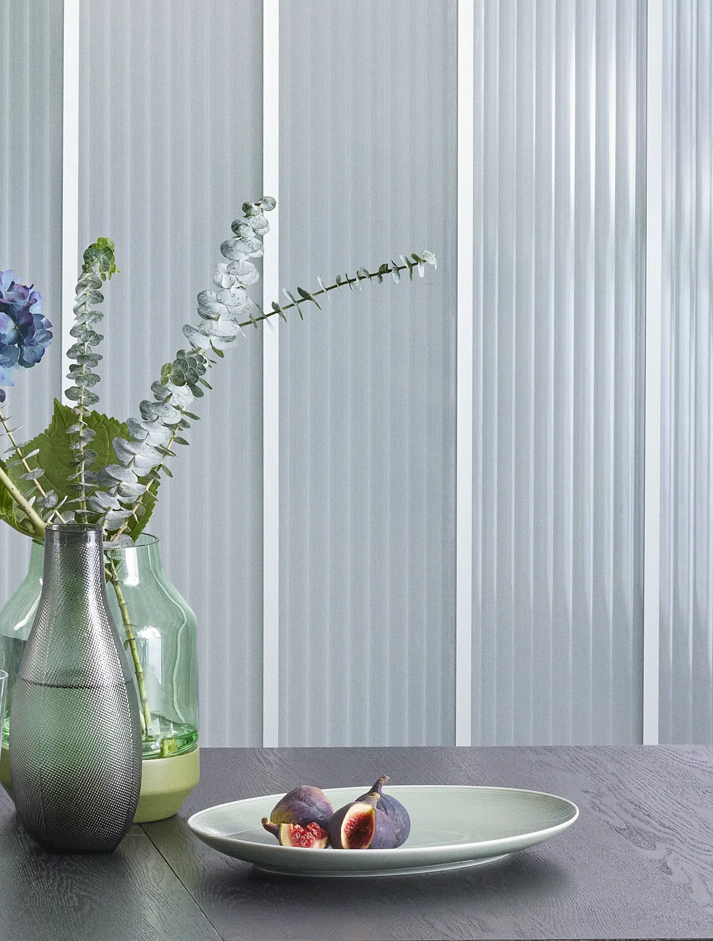 Плоское блюдо Loft Moss Green, 34 см