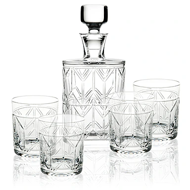Набор из штофа 840 мл и 4 стаканов для виски Avenue