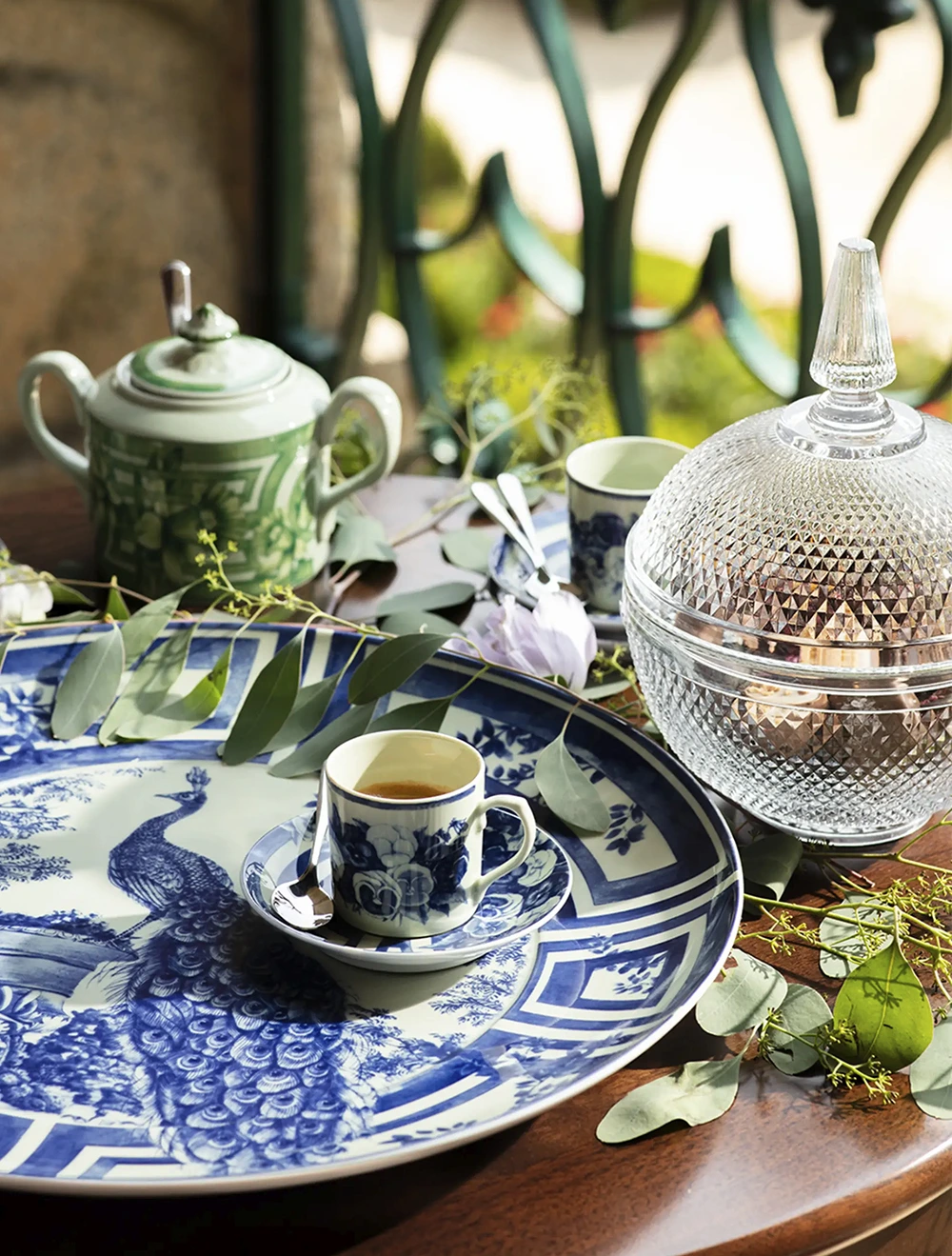 Конфетница Bicos Incolor, 16x22 см