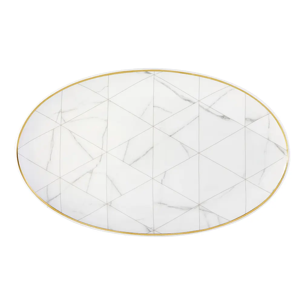 Плоское блюдо Carrara, 34 см от Vista Alegre