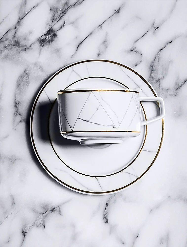 Блюдце для чайной чашки Carrara 230 мл от Vista Alegre