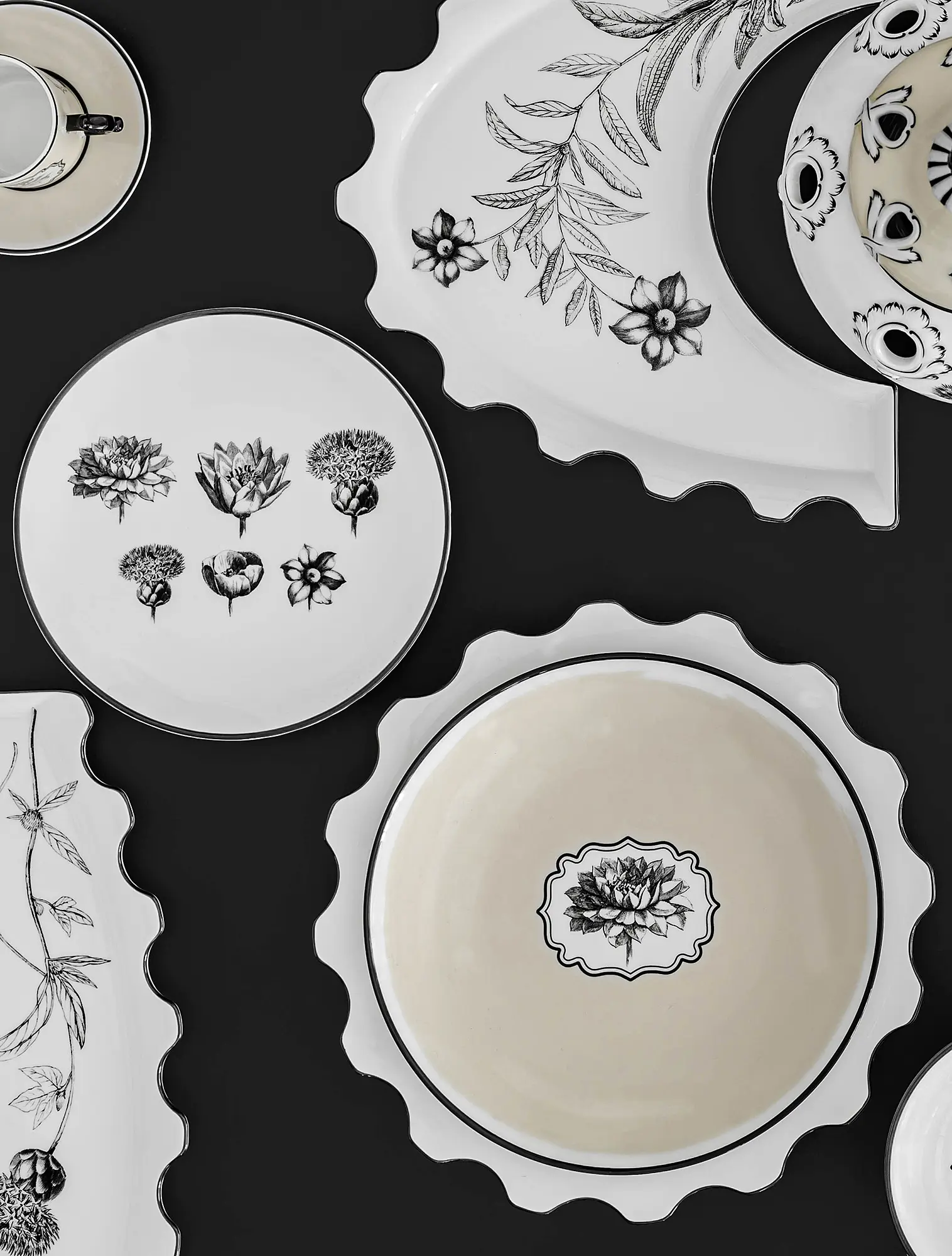 Закусочная тарелка Herbariae, 19,5 см