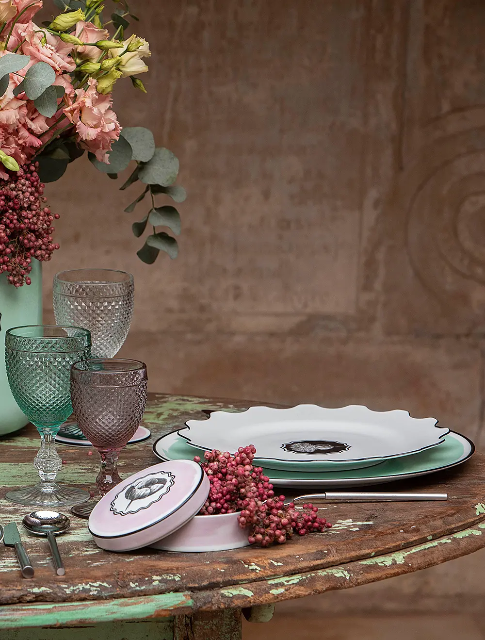 Обеденная тарелка Herbariae, 28 см