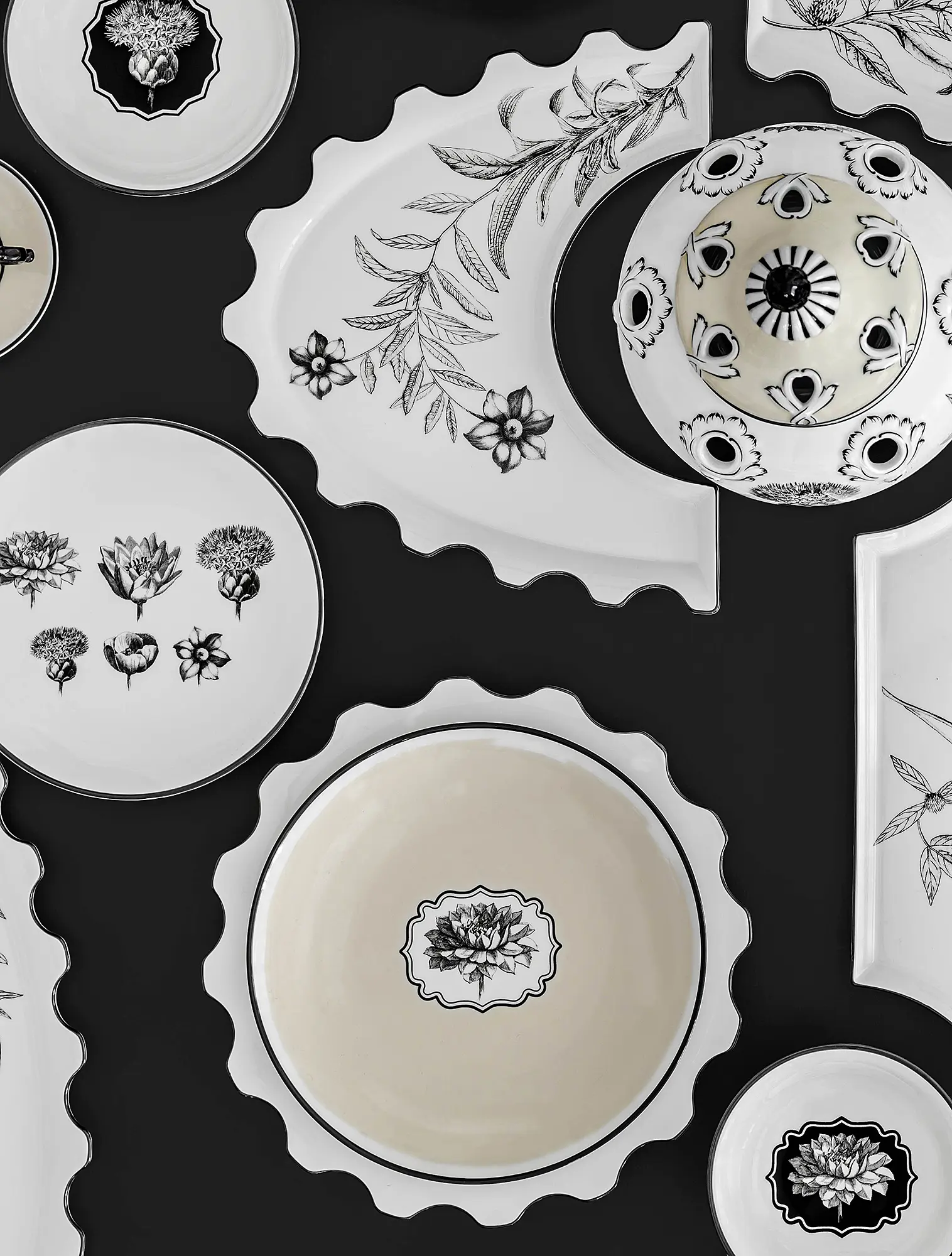 Обеденная тарелка Herbariae, 28 см