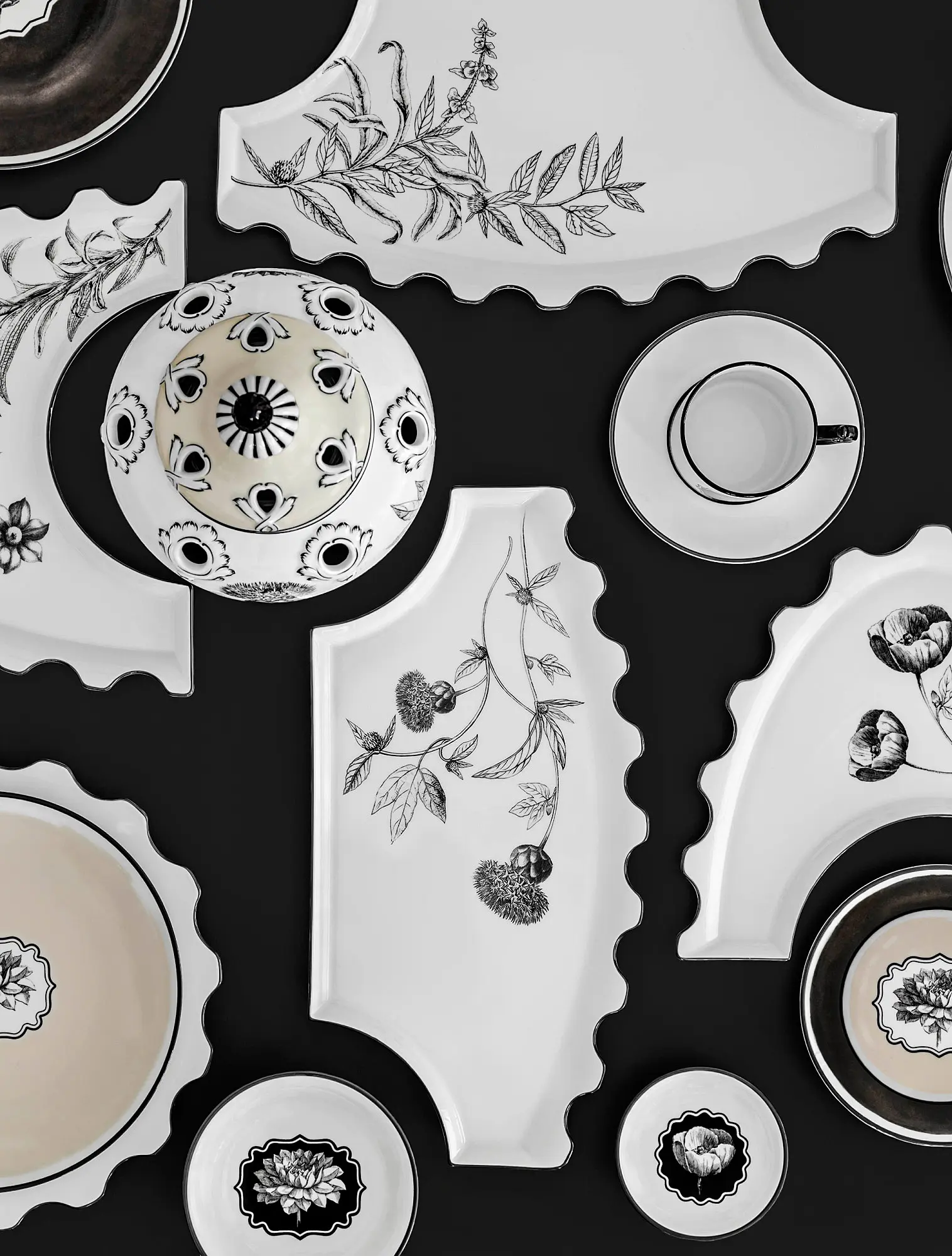 Плоское блюдо Herbariae, 40 см