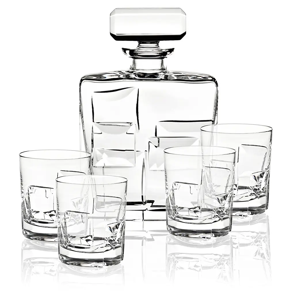 Набор из штофа 865 мл и 4 стаканов для виски Portrait от Vista Alegre