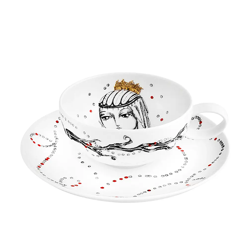 Набор из 6 чайных пар Rainhas de Portugal, 250 мл от Vista Alegre