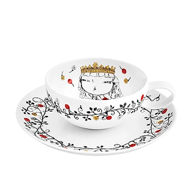 Набор из 6 чайных пар Rainhas de Portugal, 250 мл