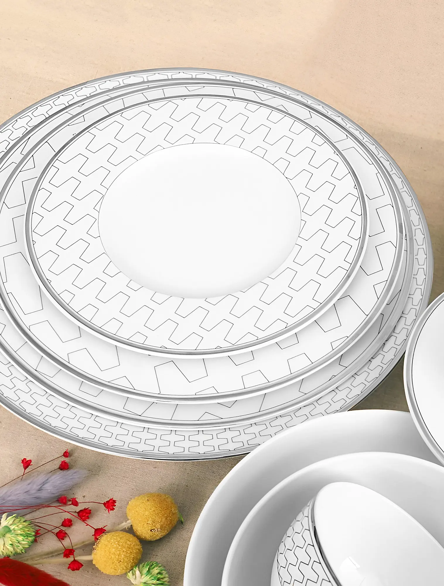 Пирожковая тарелка Trasso, 18,5 см