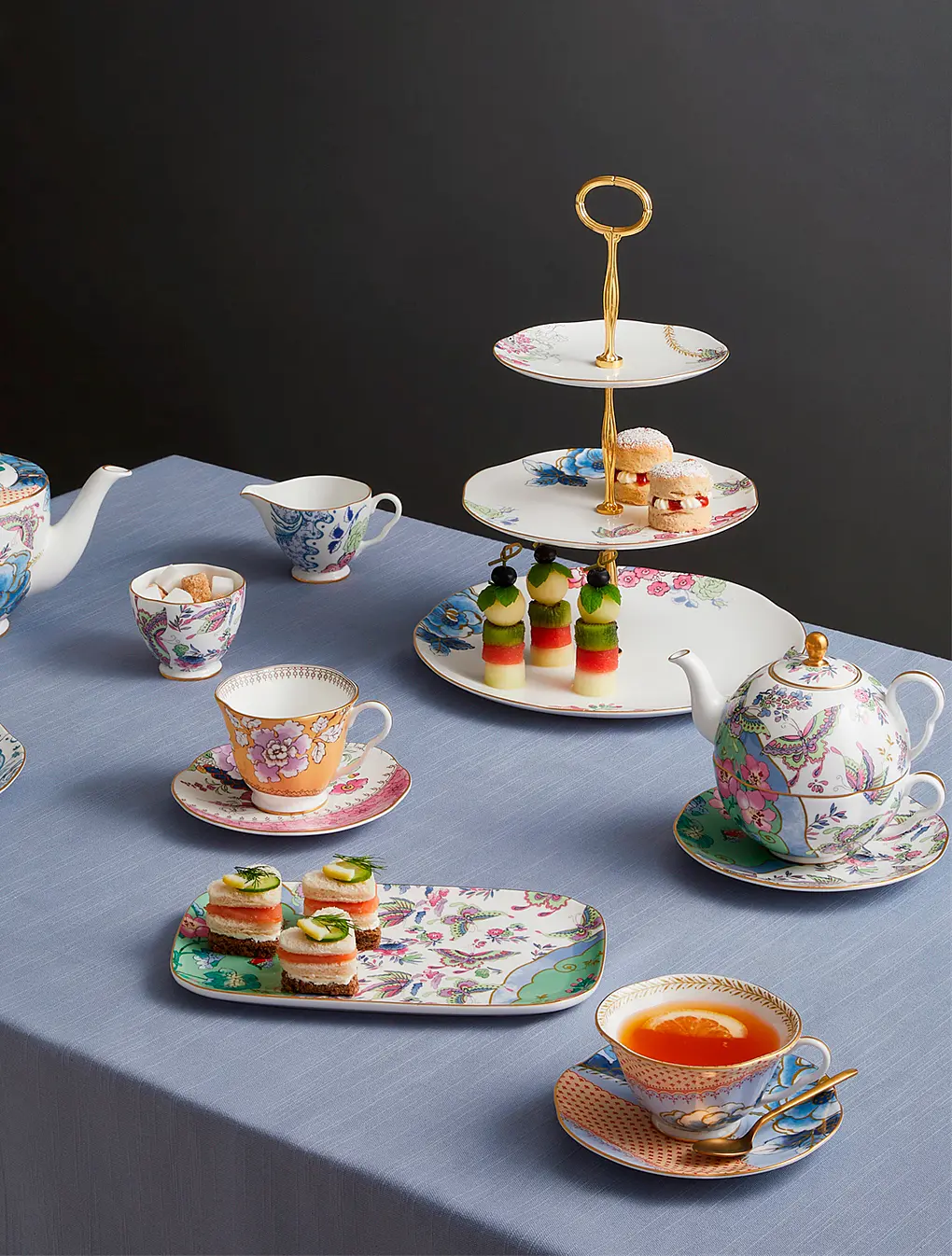 Чайный набор из 3 предметов Butterfly Bloom