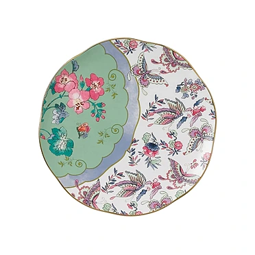 Набор из 4 закусочных тарелок Butterfly Bloom, 21 см