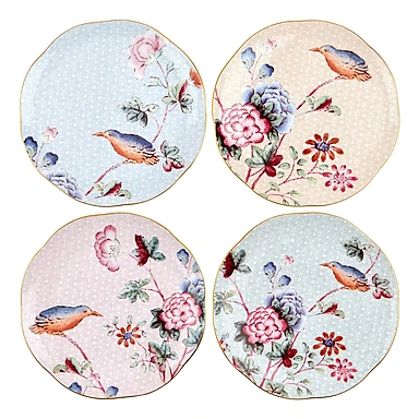 Набор из 4 закусочных тарелок Cuckoo, 21 см