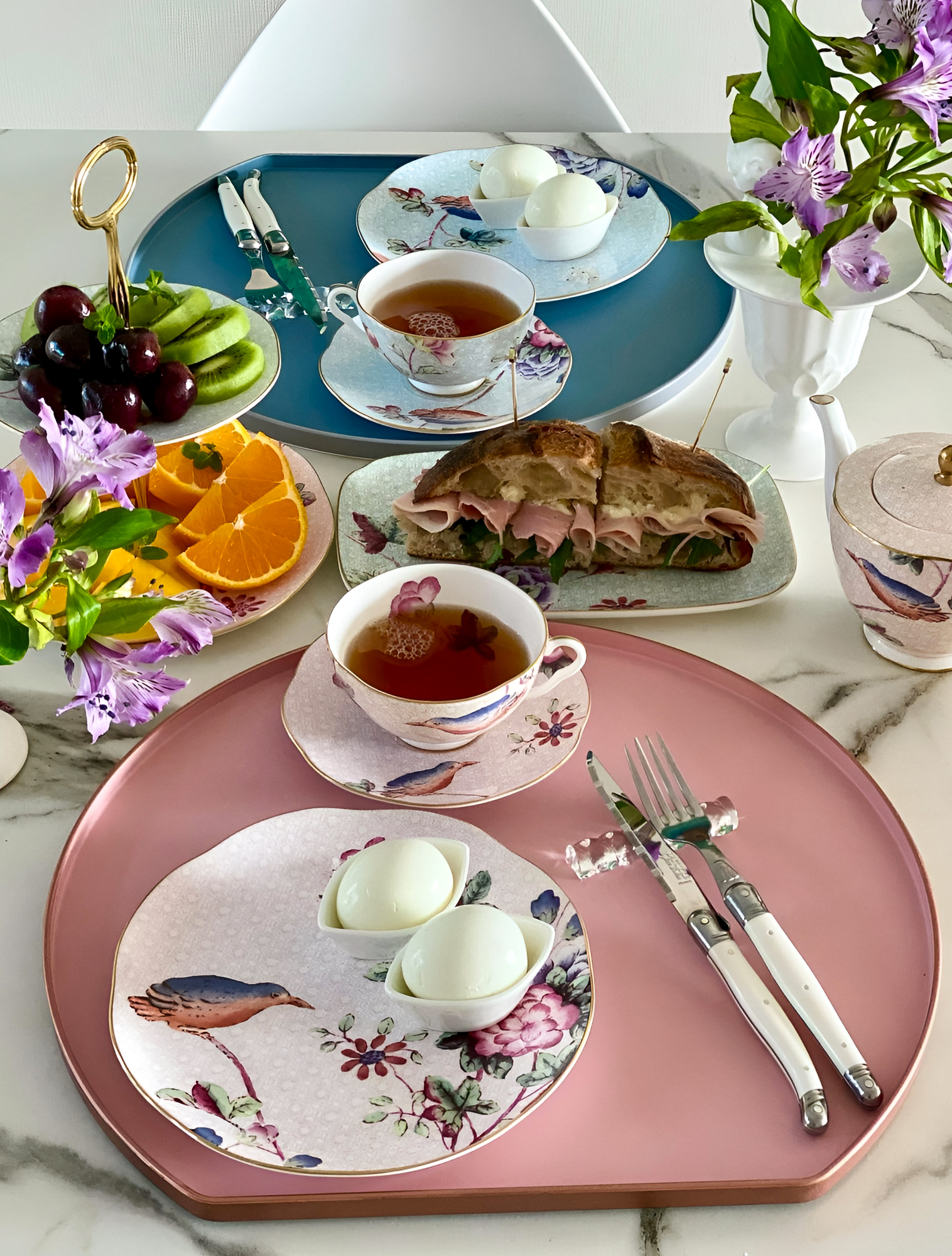 Набор из 4 закусочных тарелок Cuckoo, 21 см от Wedgwood