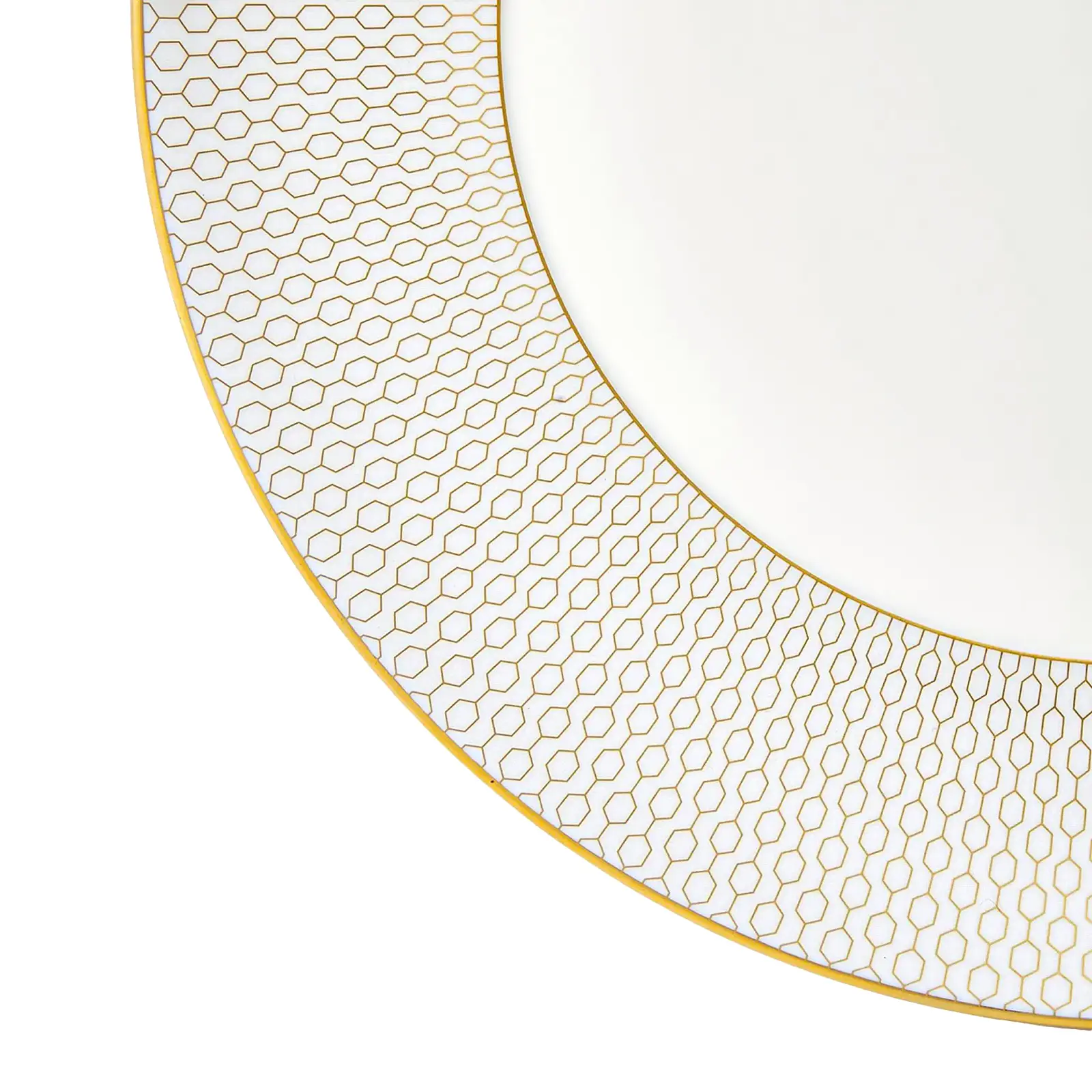 Обеденная тарелка Gio Gold (Arris), 28 см