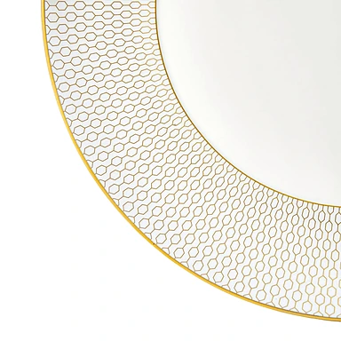 Обеденная тарелка Gio Gold (Arris), 28 см