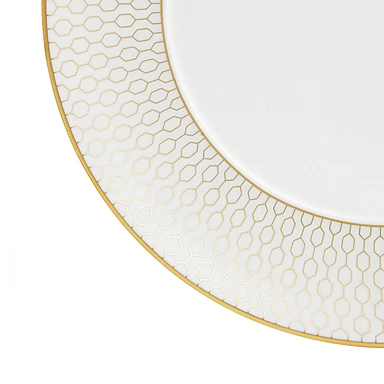 Пирожковая тарелка Gio Gold (Arris), 17 см