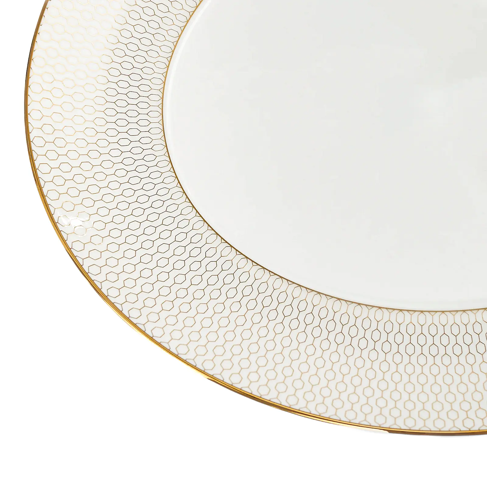 Плоское блюдо Gio Gold (Arris), 33 см