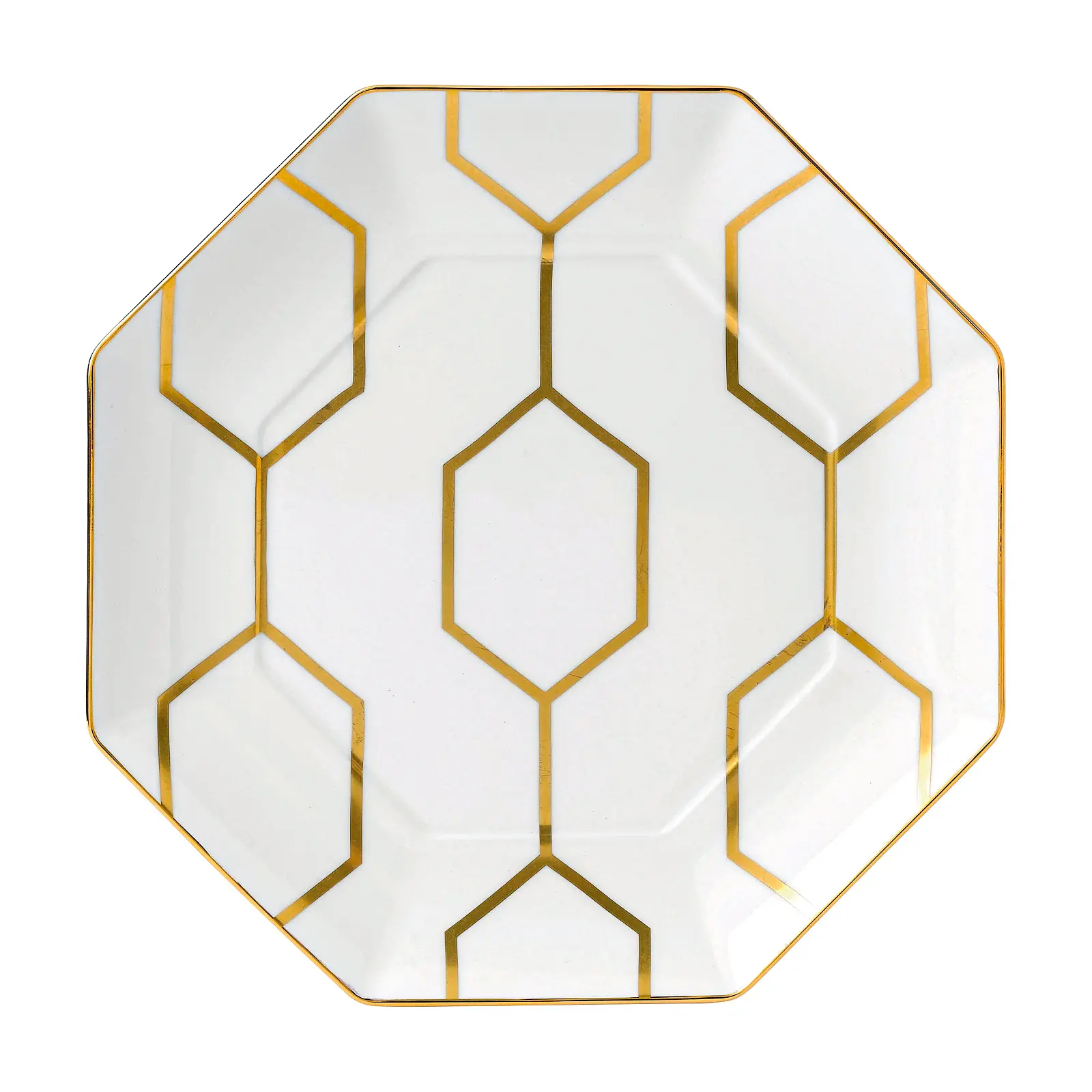 Закусочная тарелка Gio Gold (Arris), 23 см