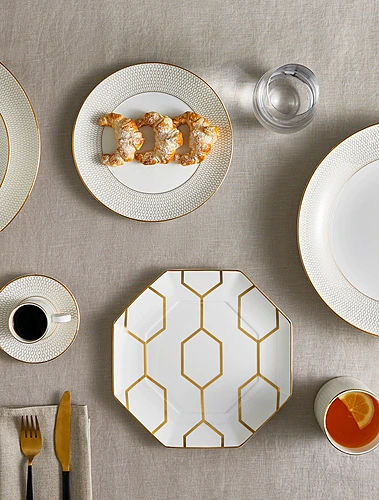 Закусочная тарелка Gio Gold (Arris), 23 см