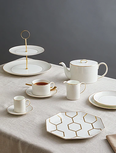 Закусочная тарелка Gio Gold (Arris), 23 см