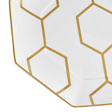 Закусочная тарелка Gio Gold (Arris), 23 см