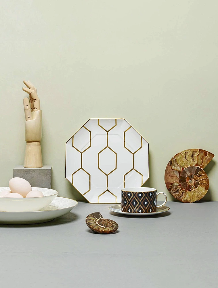 Набор из 4 чайных пар Gio Gold (Arris), 230 мл от Wedgwood