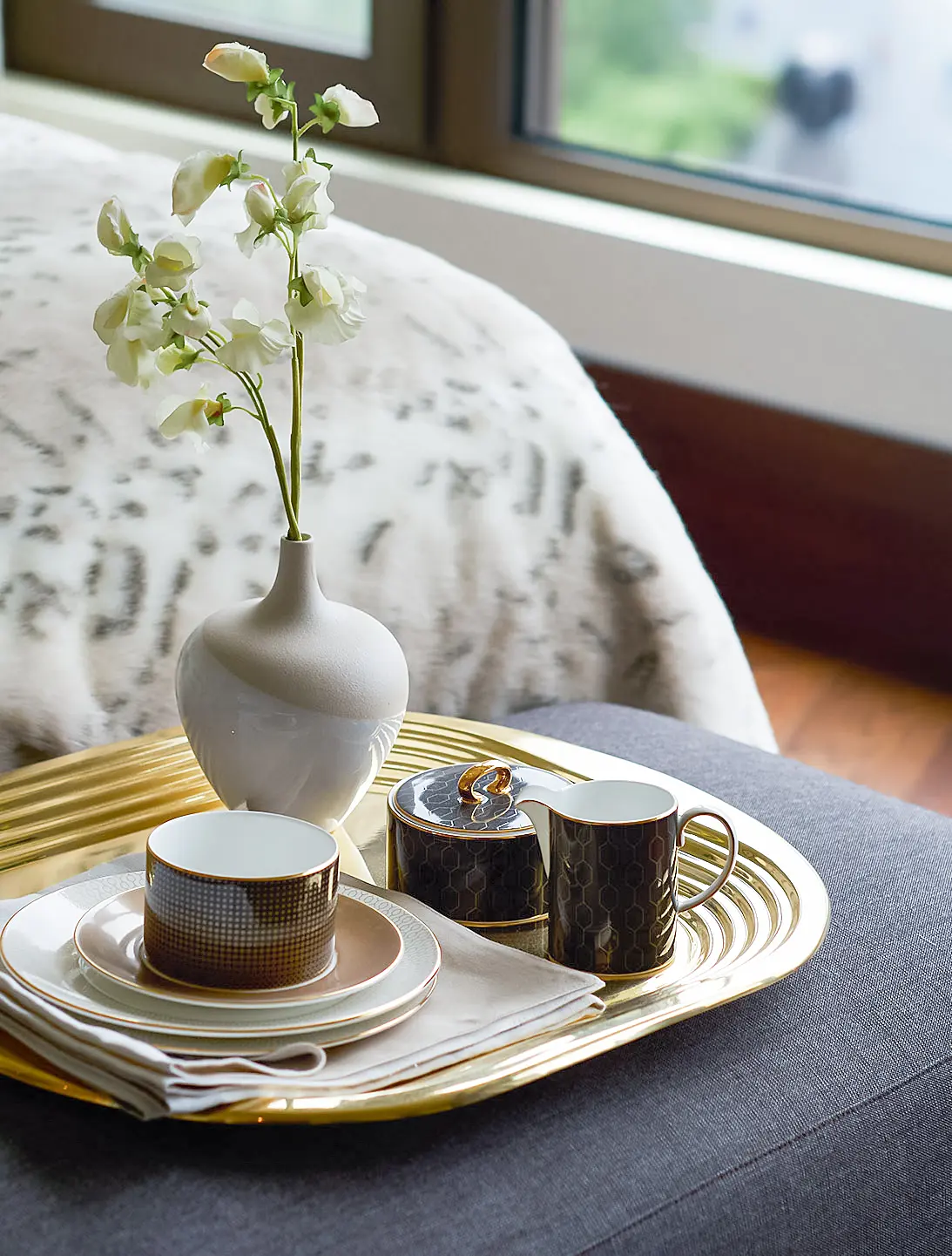 Набор из 4 чайных пар Gio Gold (Arris), 230 мл