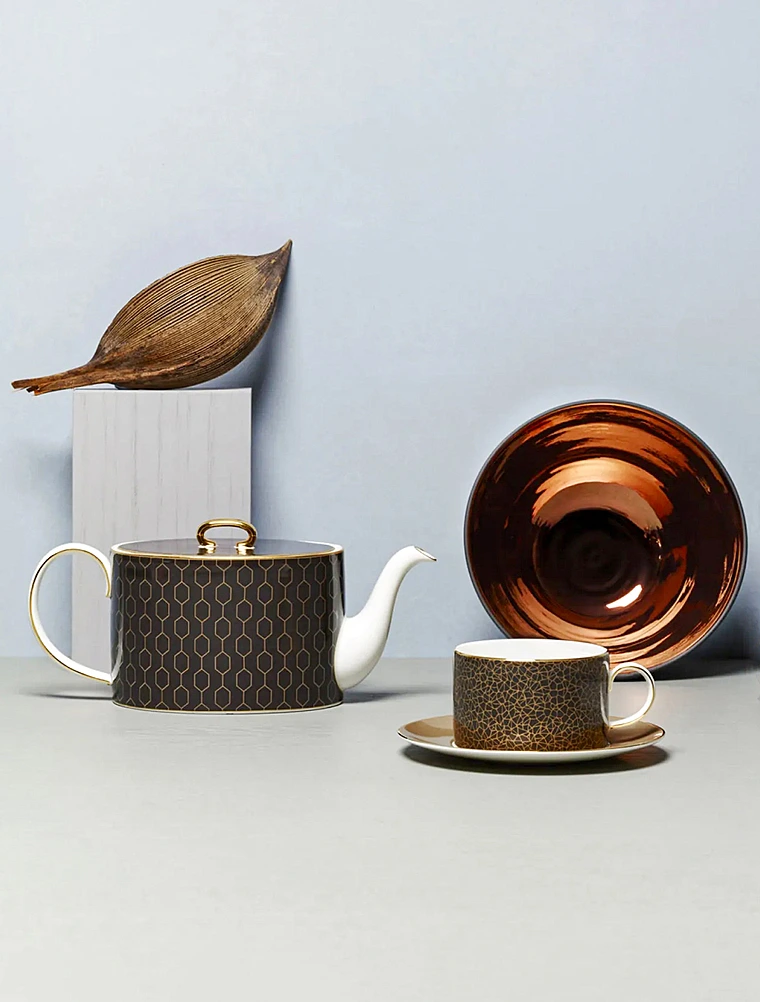 Набор из 4 чайных пар Gio Gold (Arris), 230 мл от Wedgwood