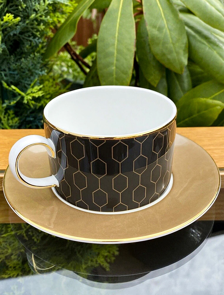 Чайная пара Gio Gold (Arris), 230 мл от Wedgwood