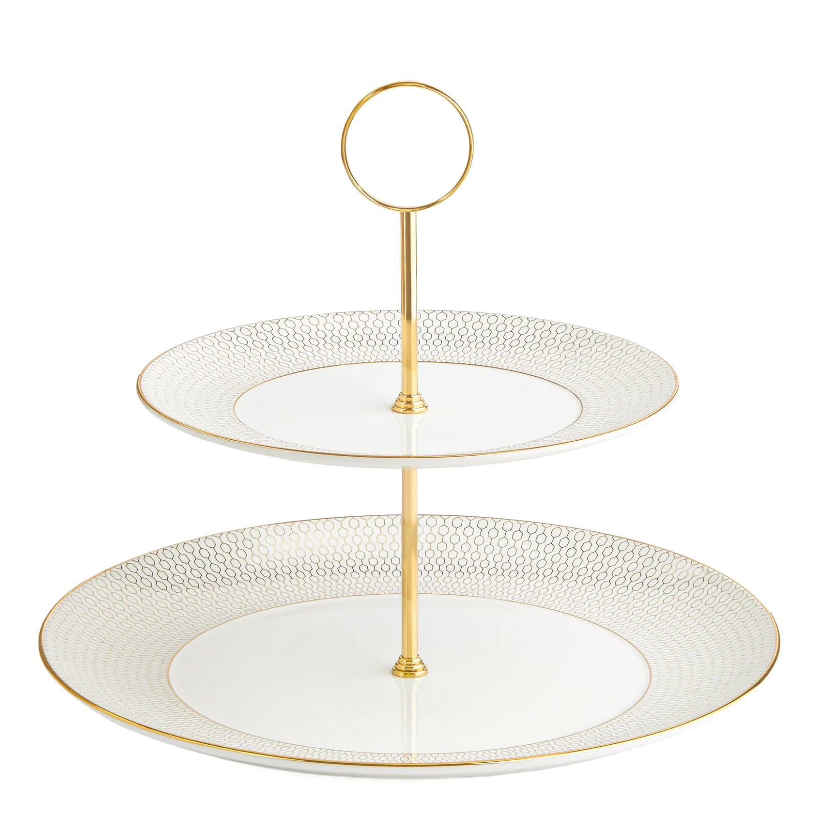 Этажерка Gio Gold (Arris), 25 см от Wedgwood