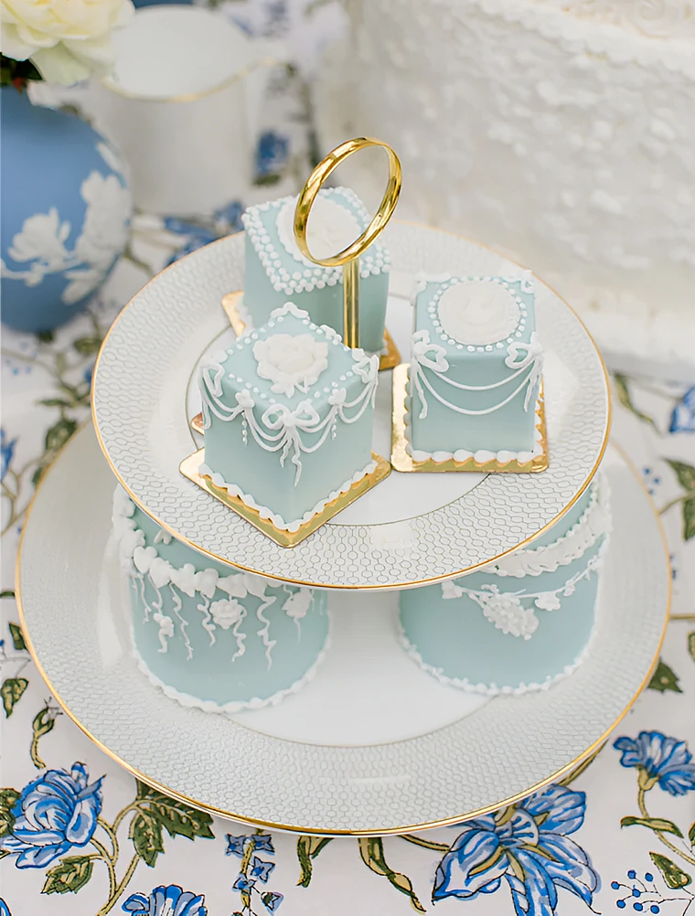 Этажерка Gio Gold (Arris), 25 см от Wedgwood